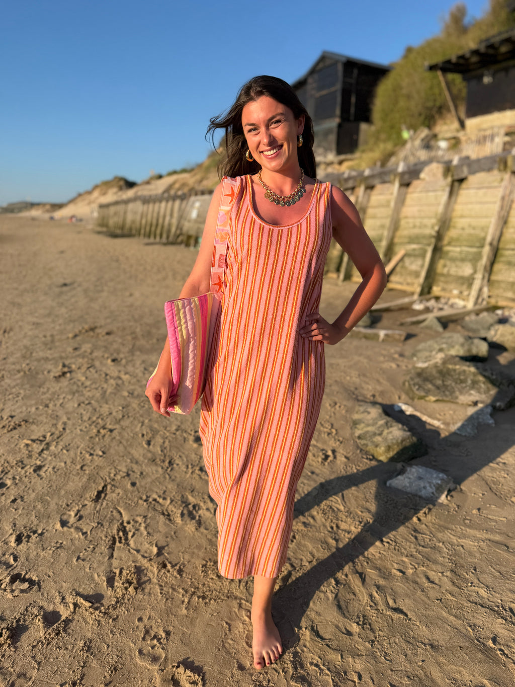 ROBE LOUISETTE ROSE