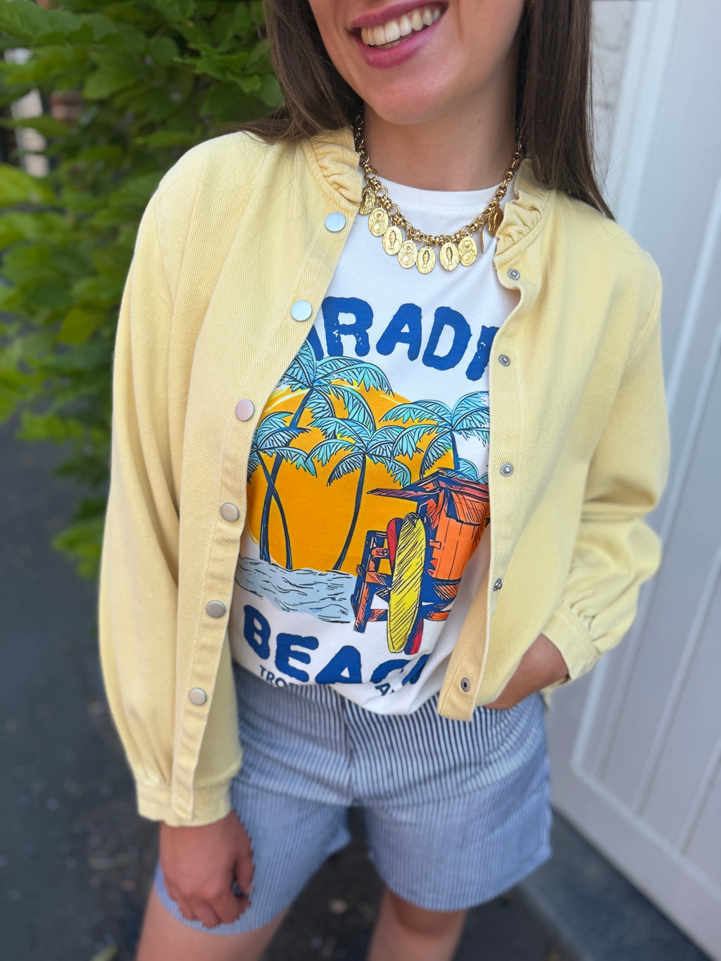 SURCHEMISE NOA JAUNE