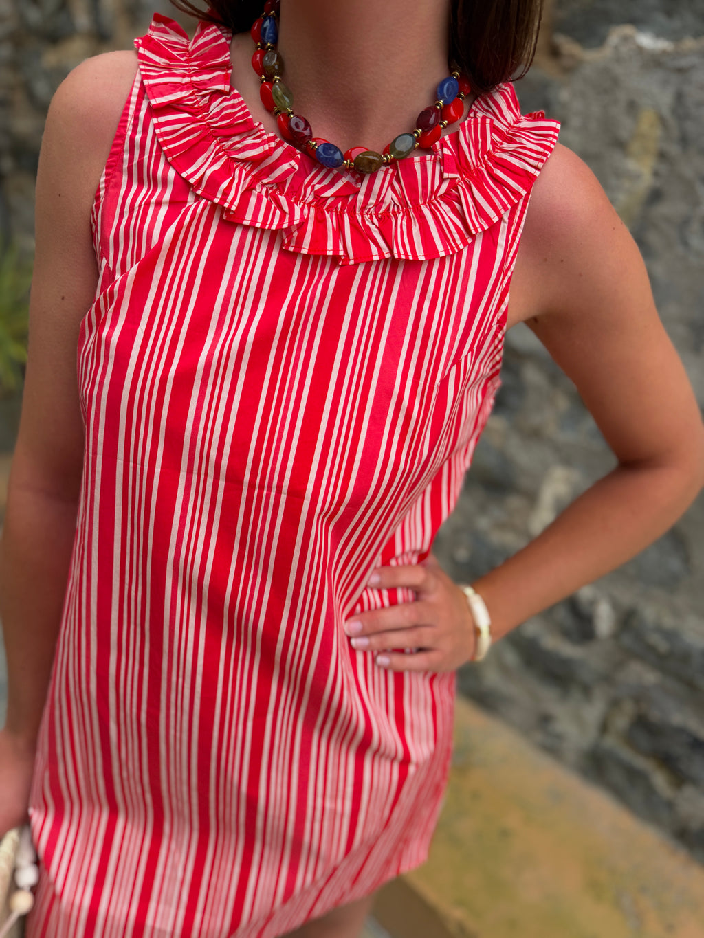 ROBE VICTOR ROUGE