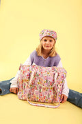 Sac Week-End Floral Lilas