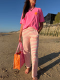 PANTALON LÉO ROSE
