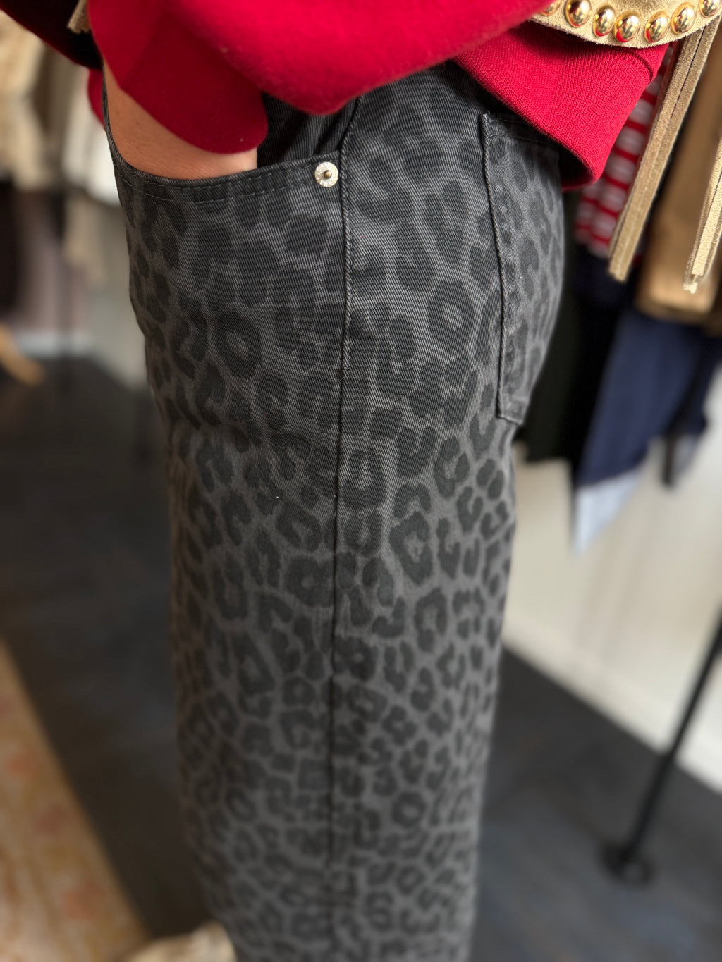 PANTALON LÉO GRIS
