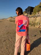 T-SHIRT CÉSAR CORAIL