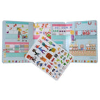 Livre stickers repositionnables Mon petit marché