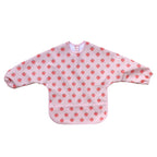 Bavoir tablier manches longues 1-3 ans Pommes
