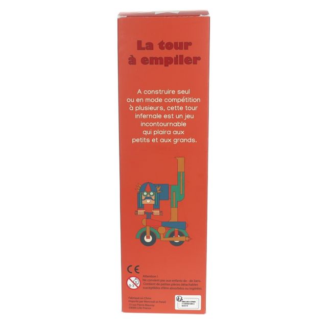 Jeu Tour infernale en bois