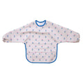 Bavoir tablier manches longues 1-3 ans Fleurs