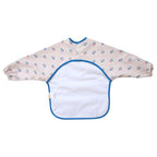 Bavoir tablier manches longues 1-3 ans Fleurs