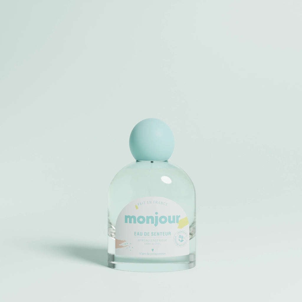 Eau de senteur, sans alcool dès la naissance