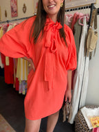ROBE CLARISSE CORAIL