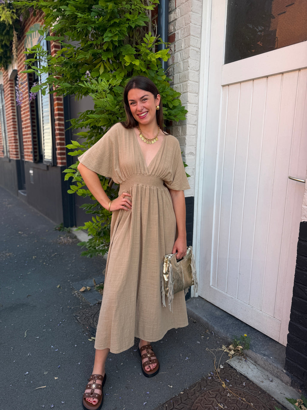 ROBE LISE CAMEL