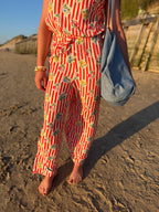 PANTALON AMY ROUGE