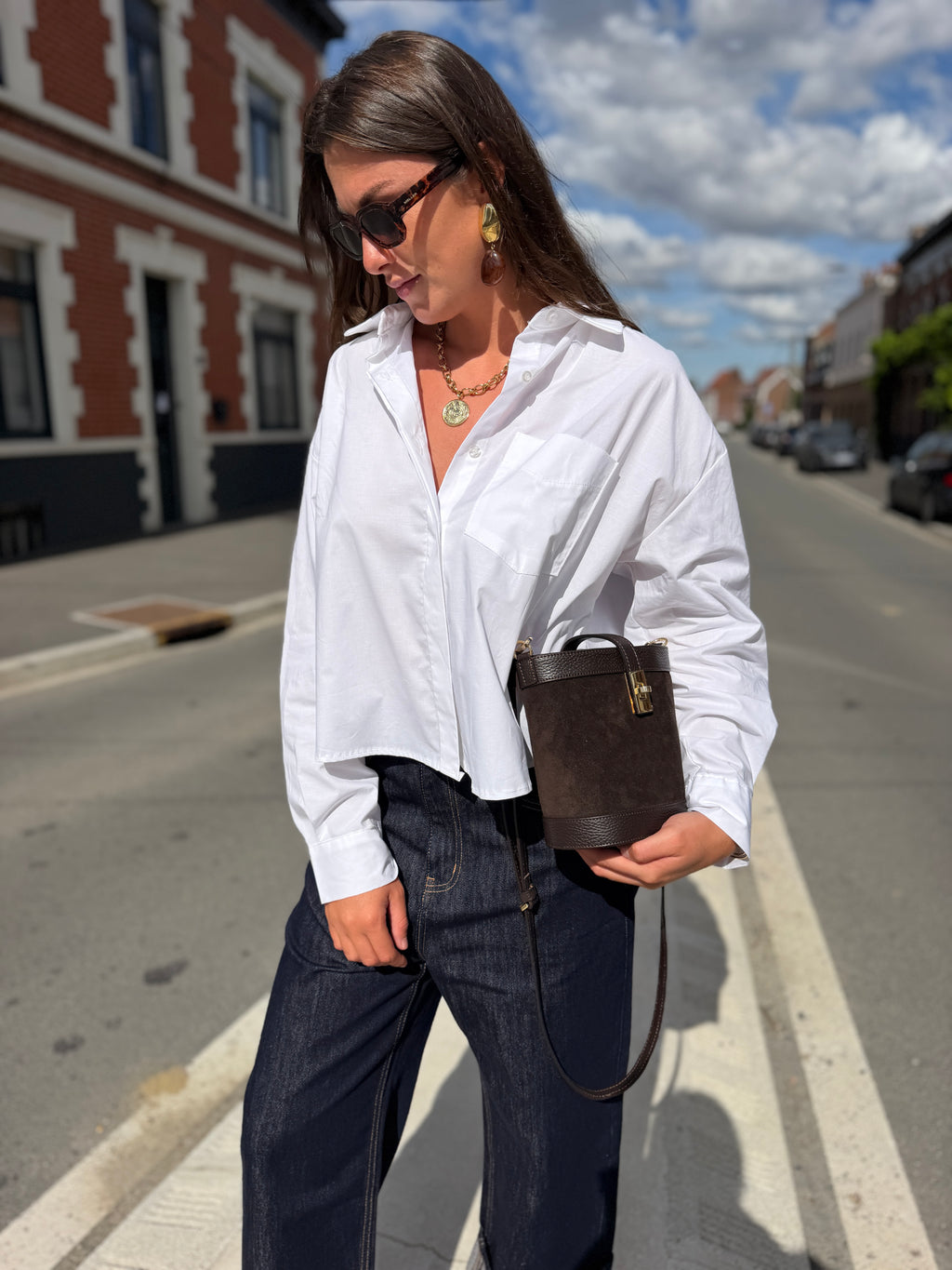 CHEMISE LUCIE BLANCHE