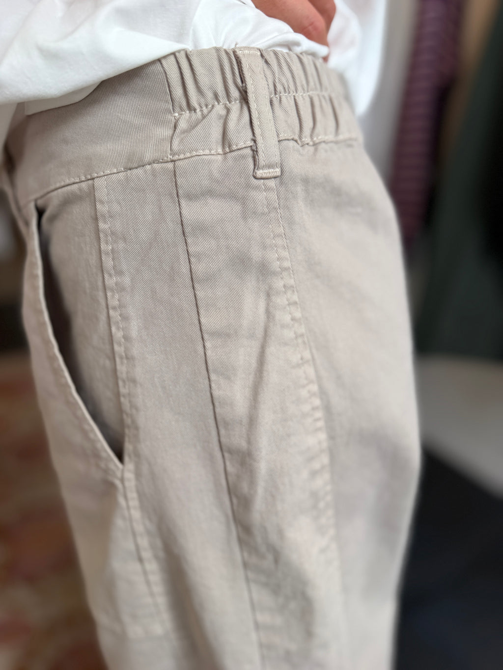 PANTALON PABLO GRIS CLAIR