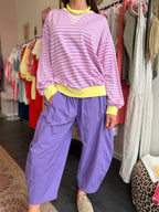 PANTALON CLAUDIE VIOLET