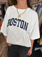 T-SHIRT BOSTON BLANC