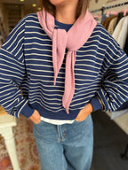 SWEAT ROMANE MARINE