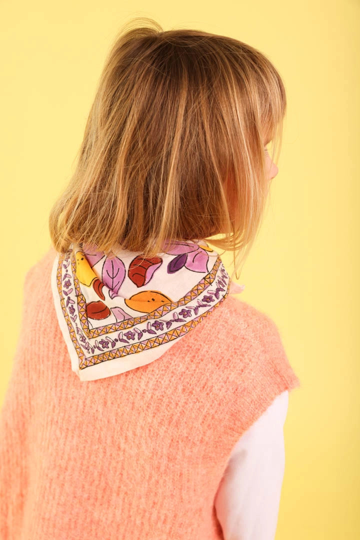 Foulard Bébé/Enfant Pomelo Lilas