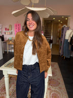 VESTE ANDREA CAMEL