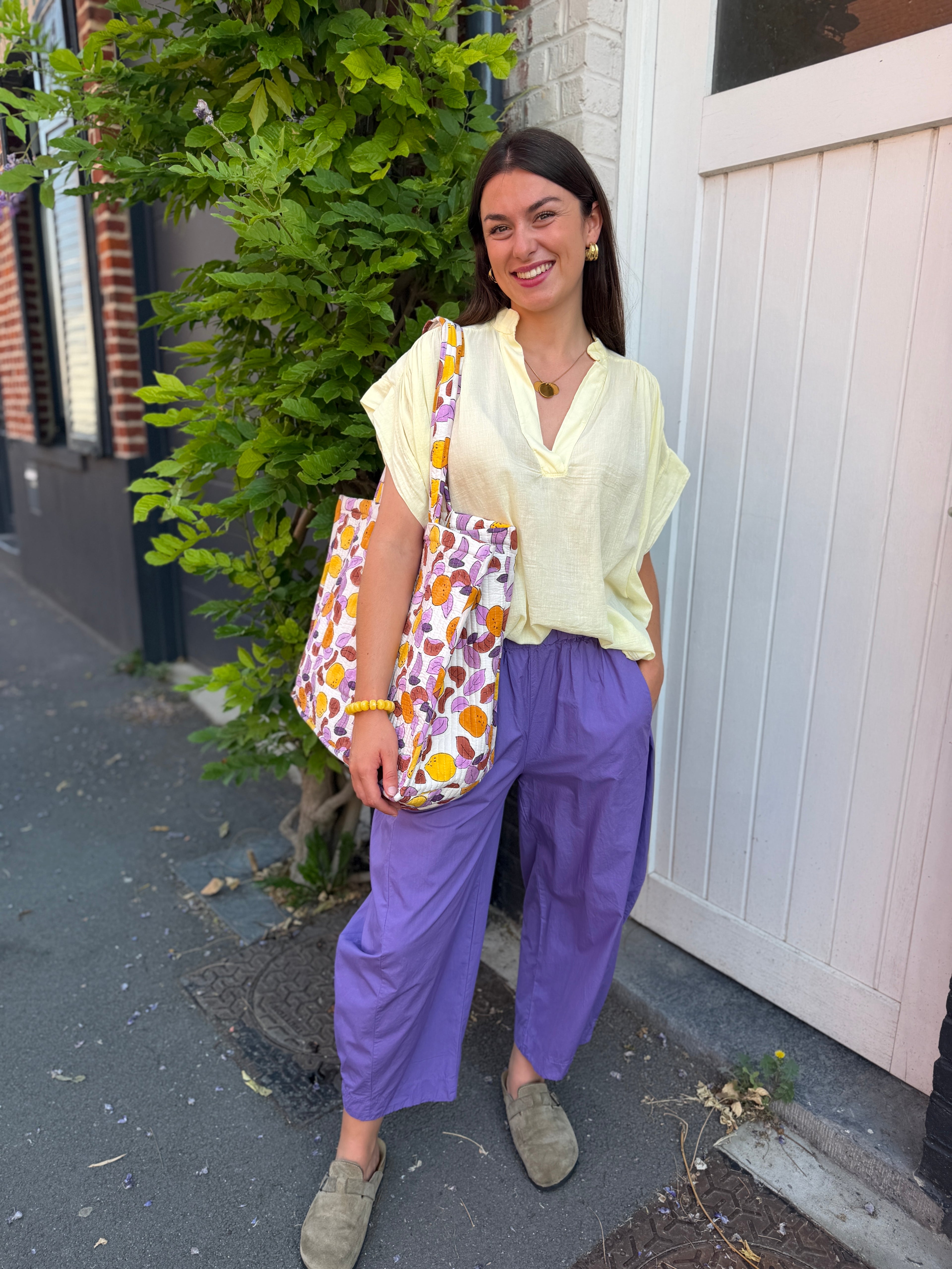 BLOUSE LAURA JAUNE