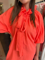 ROBE CLARISSE CORAIL