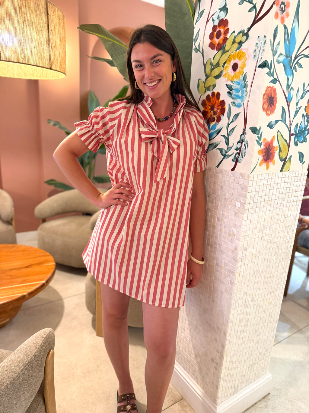 ROBE ADÈLE ROUGE
