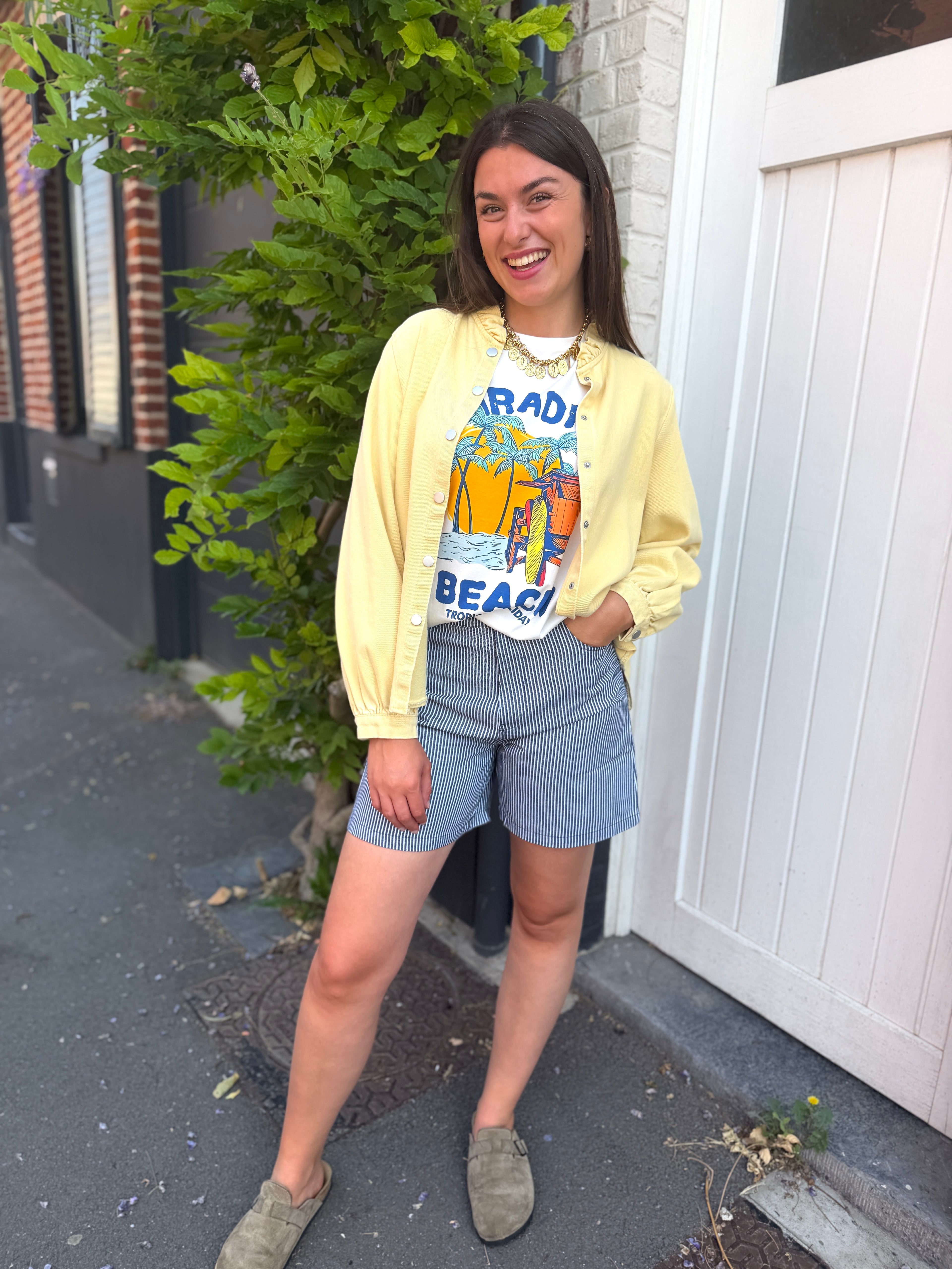 SURCHEMISE NOA JAUNE