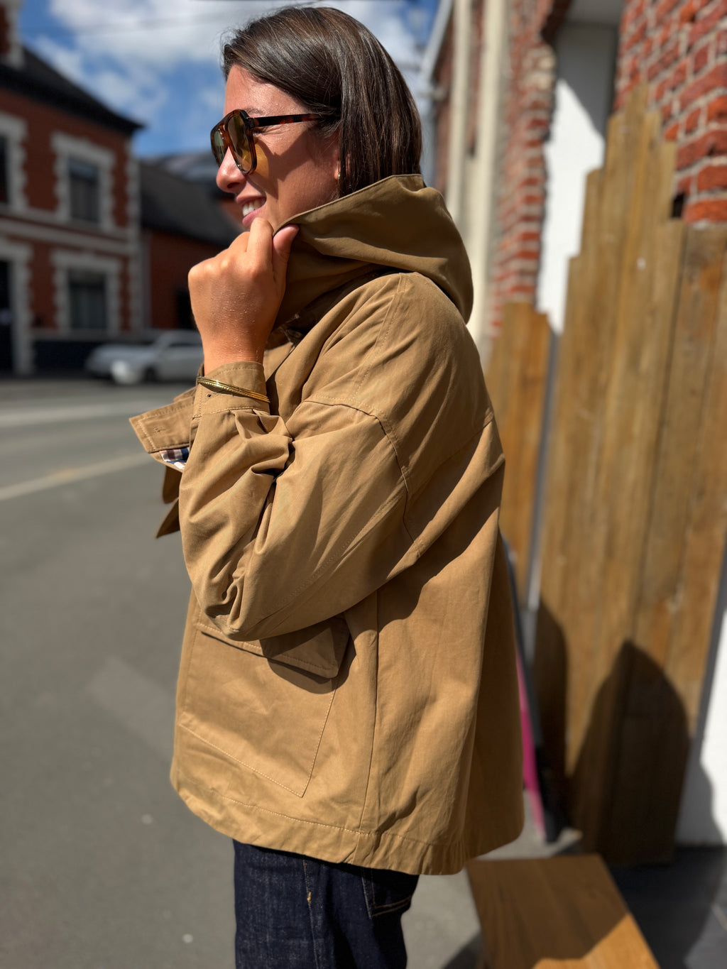 TRENCH LÉNA CAMEL