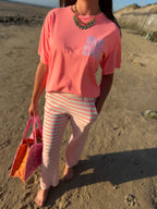 T-SHIRT CÉSAR CORAIL