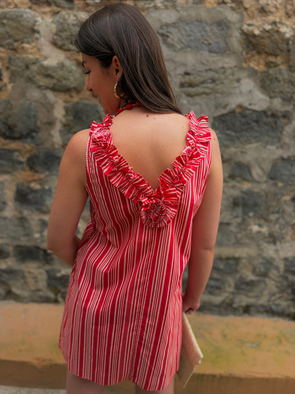 ROBE VICTOR ROUGE