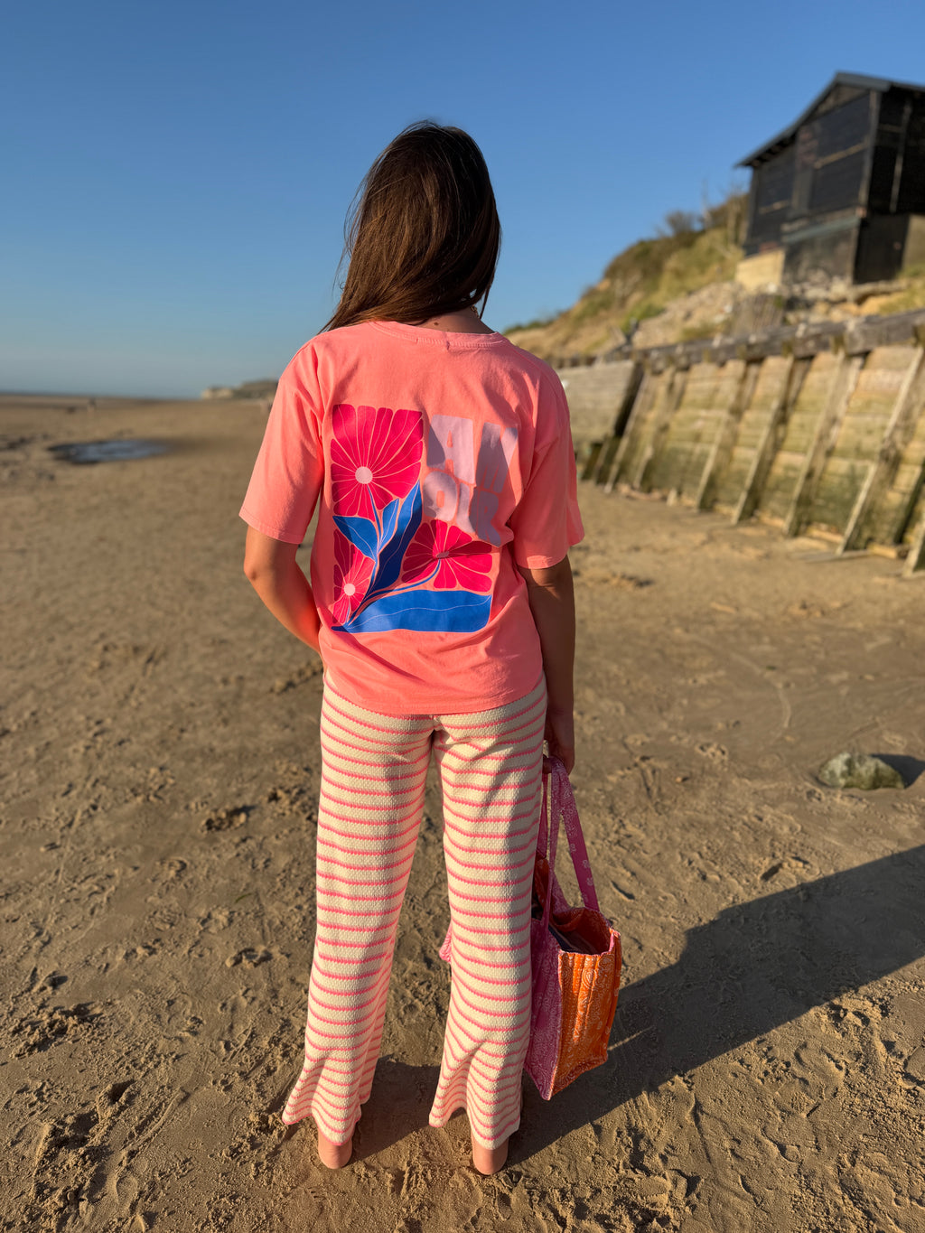 T-SHIRT CÉSAR CORAIL
