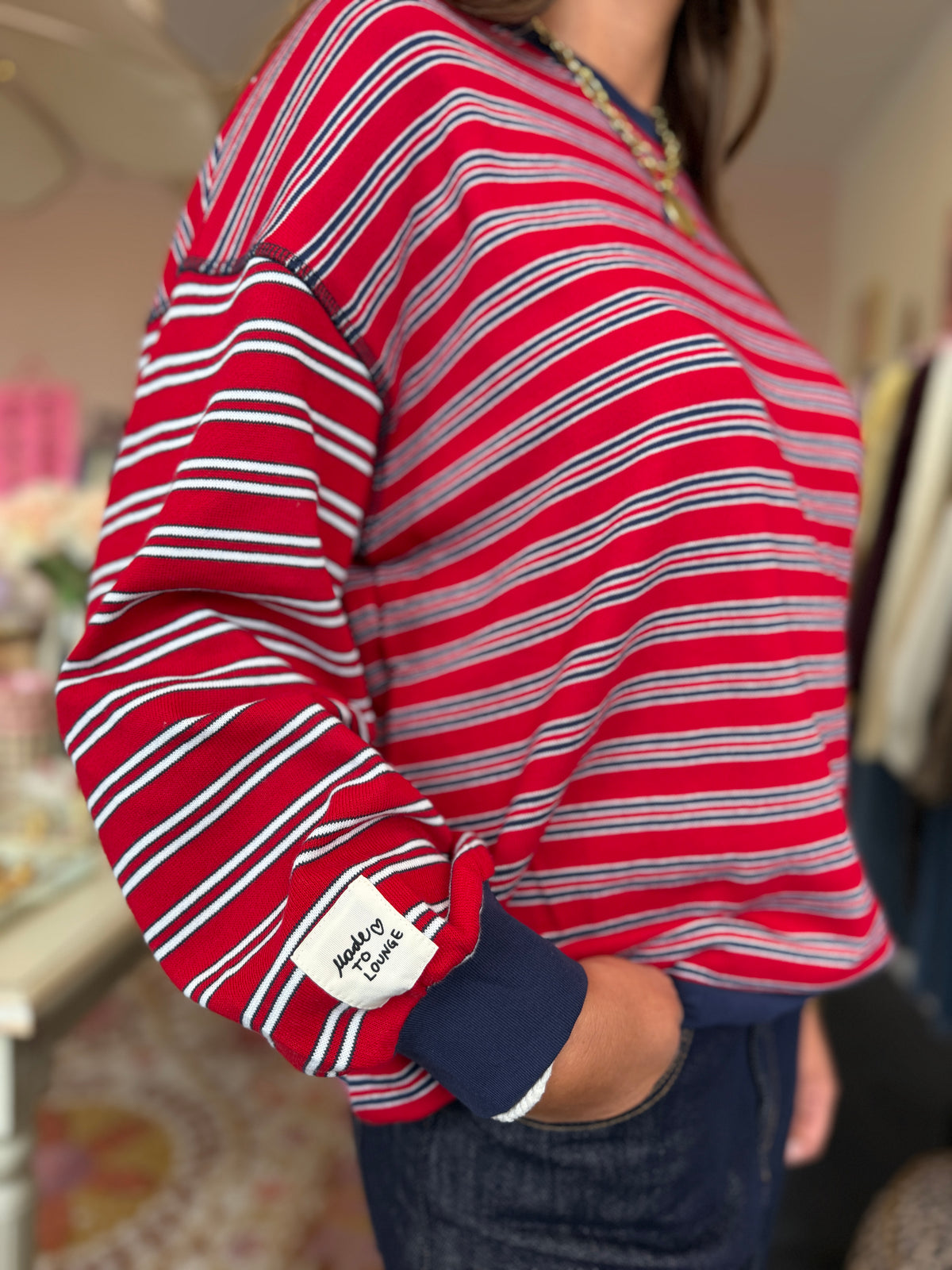 SWEAT HENRY ROUGE