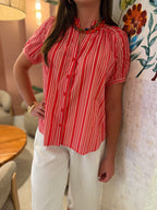 BLOUSE ISAAC ROUGE