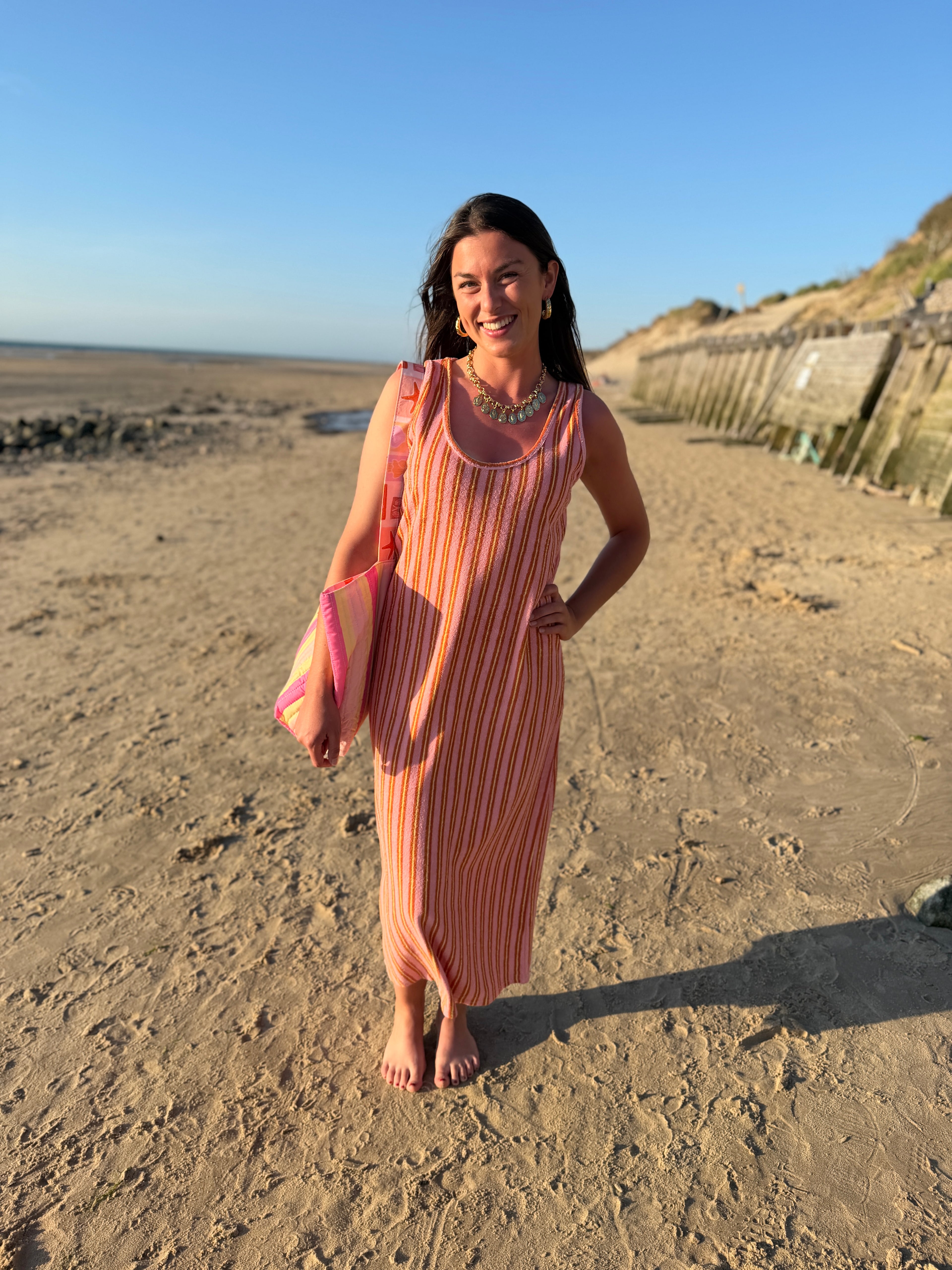 ROBE LOUISETTE ROSE