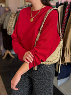 SWEAT PAOLO ROUGE