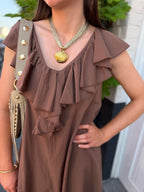 ROBE OLIVIA MARRON