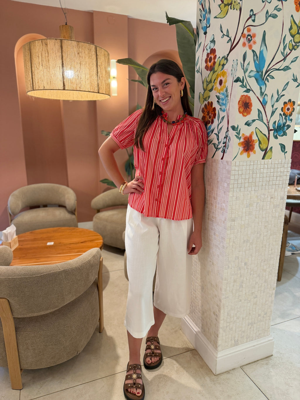 BLOUSE ISAAC ROUGE