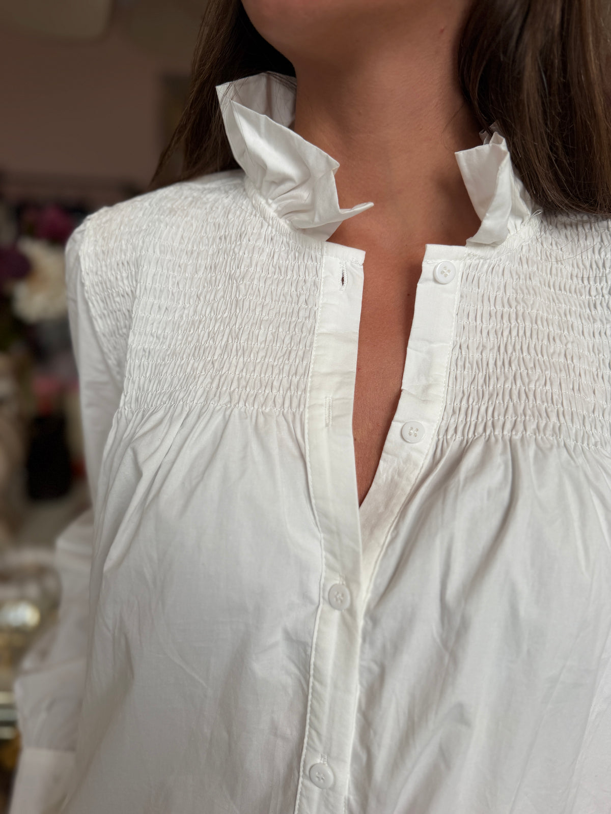 BLOUSE GARANCE BLANCHE