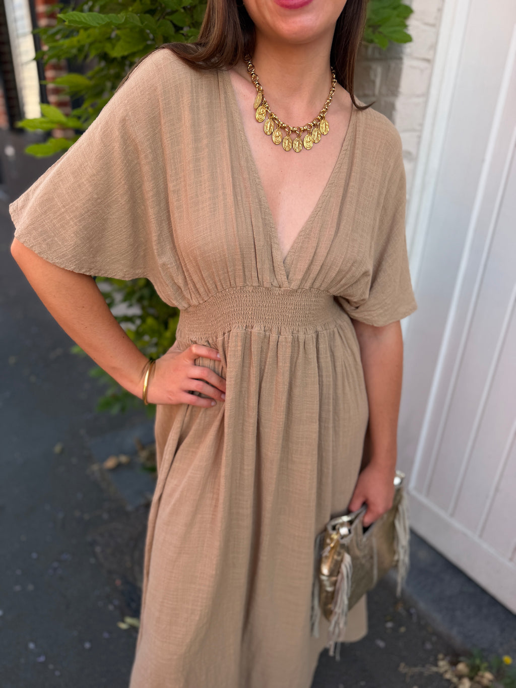 ROBE LISE CAMEL