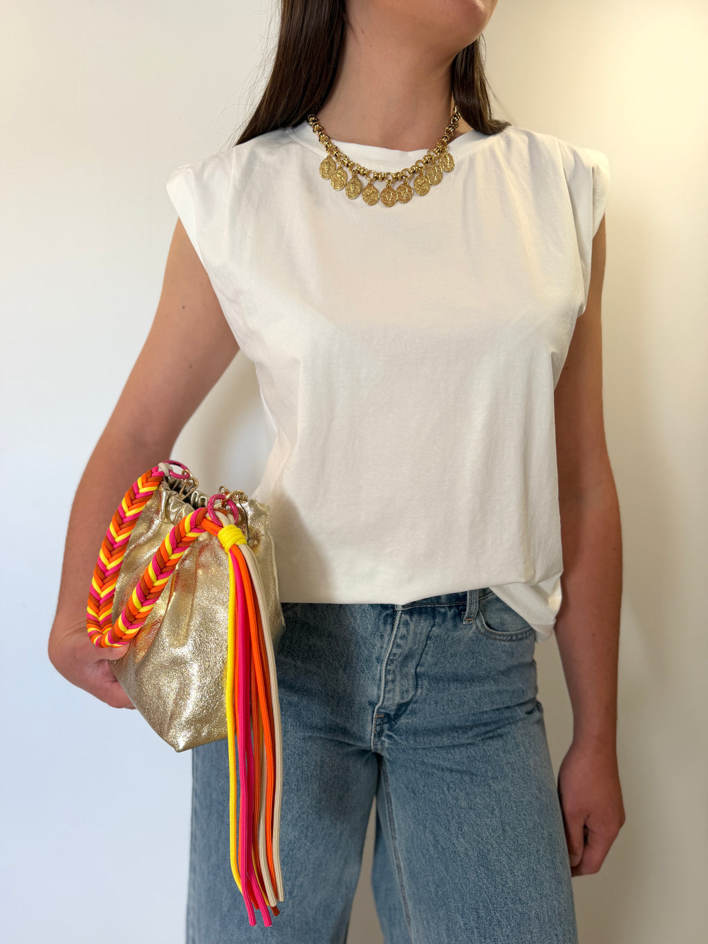 T-SHIRT LIO BLANC