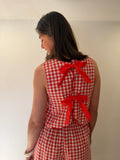 TOP MAÉ VICHY/ROUGE