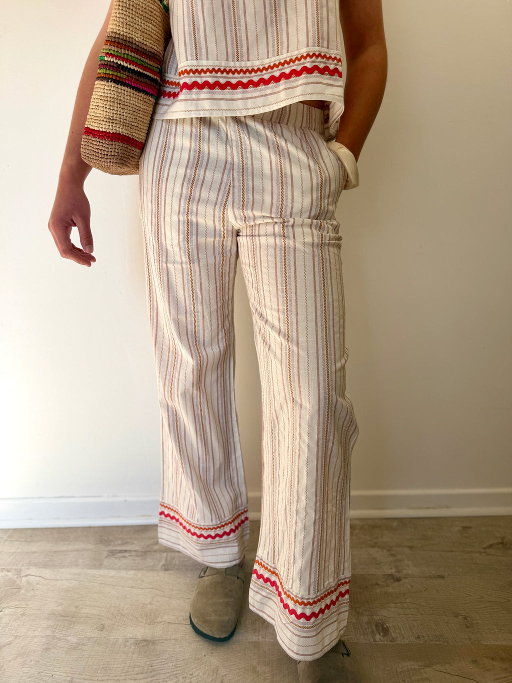 PANTALON SUZON BLANC
