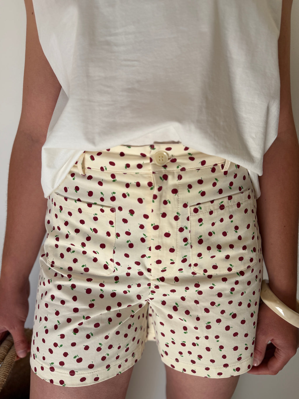 Short VICTORIA écru