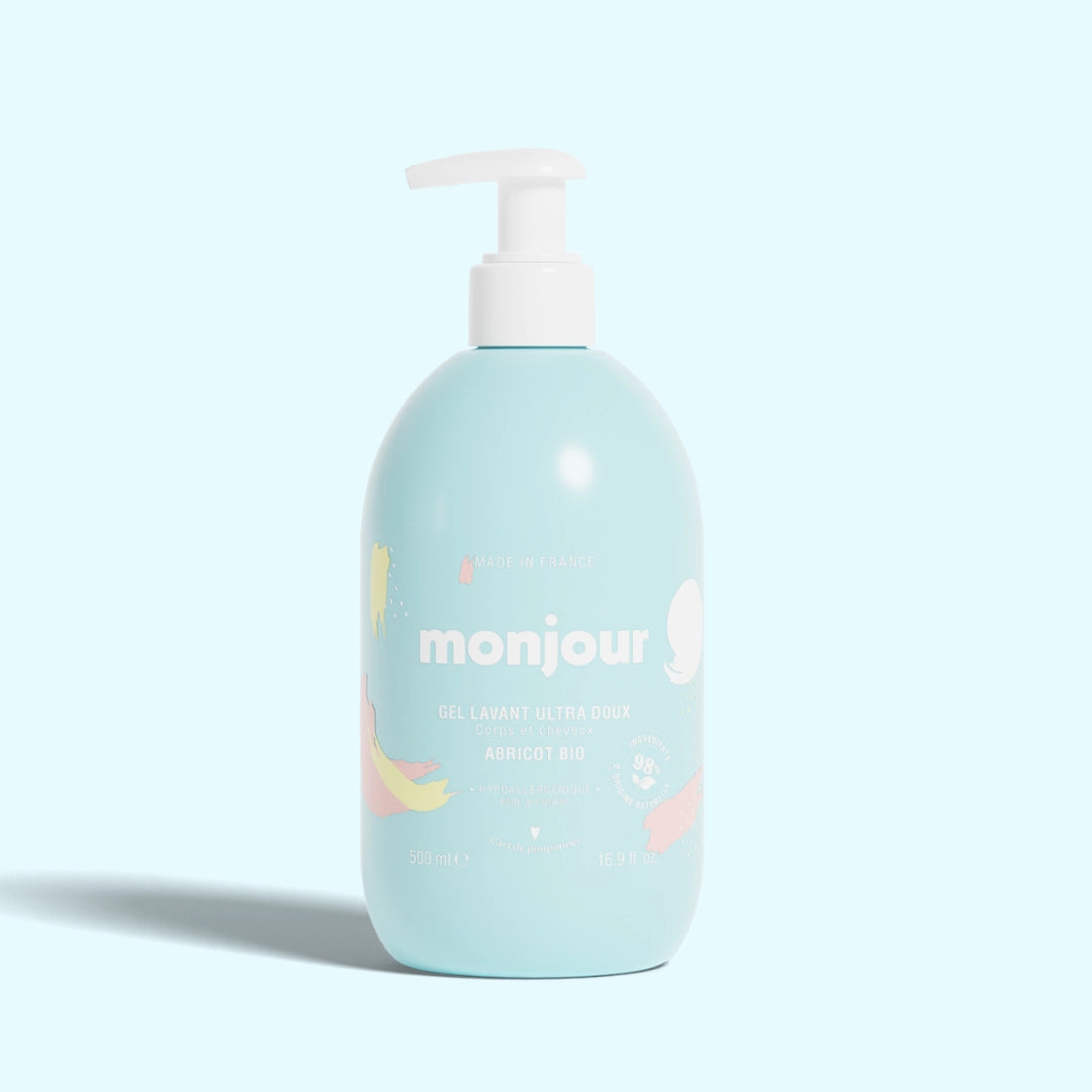 Gel lavant corps et cheveux dès la naissance