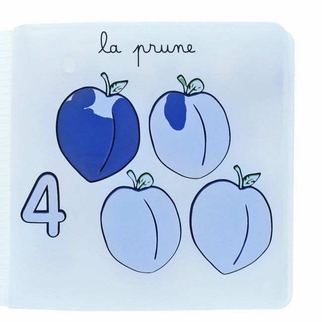 Livre de bain magique "Mon petit marché"