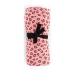 FOULARD BIANCA MINI LÉOPARD GÉRANIUM