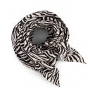 FOULARD BIANCA ZÈBRE GREIGE
