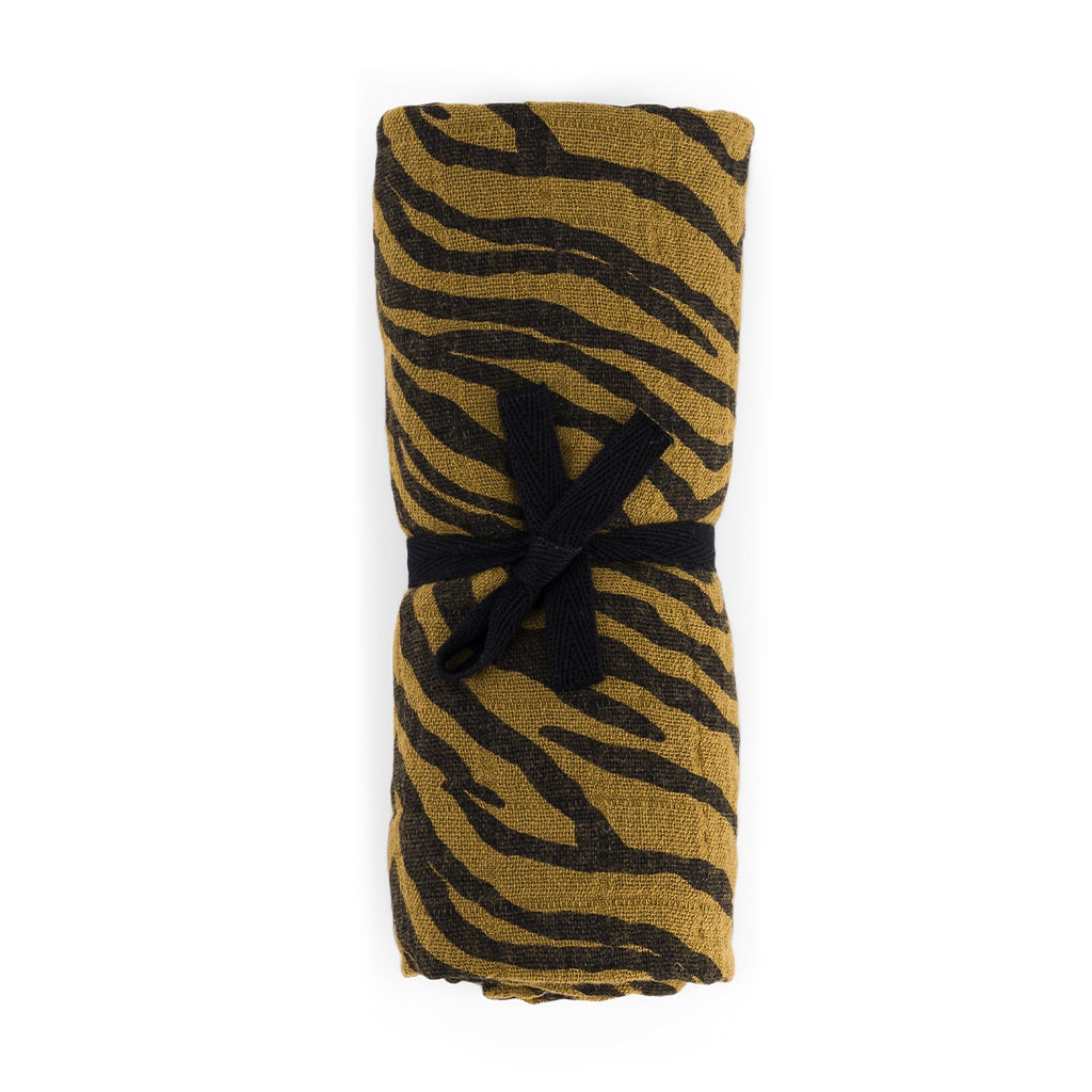 FOULARD BIANCA ZÈBRE TAPENADE