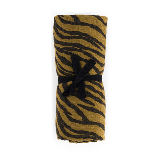 FOULARD BIANCA ZÈBRE TAPENADE