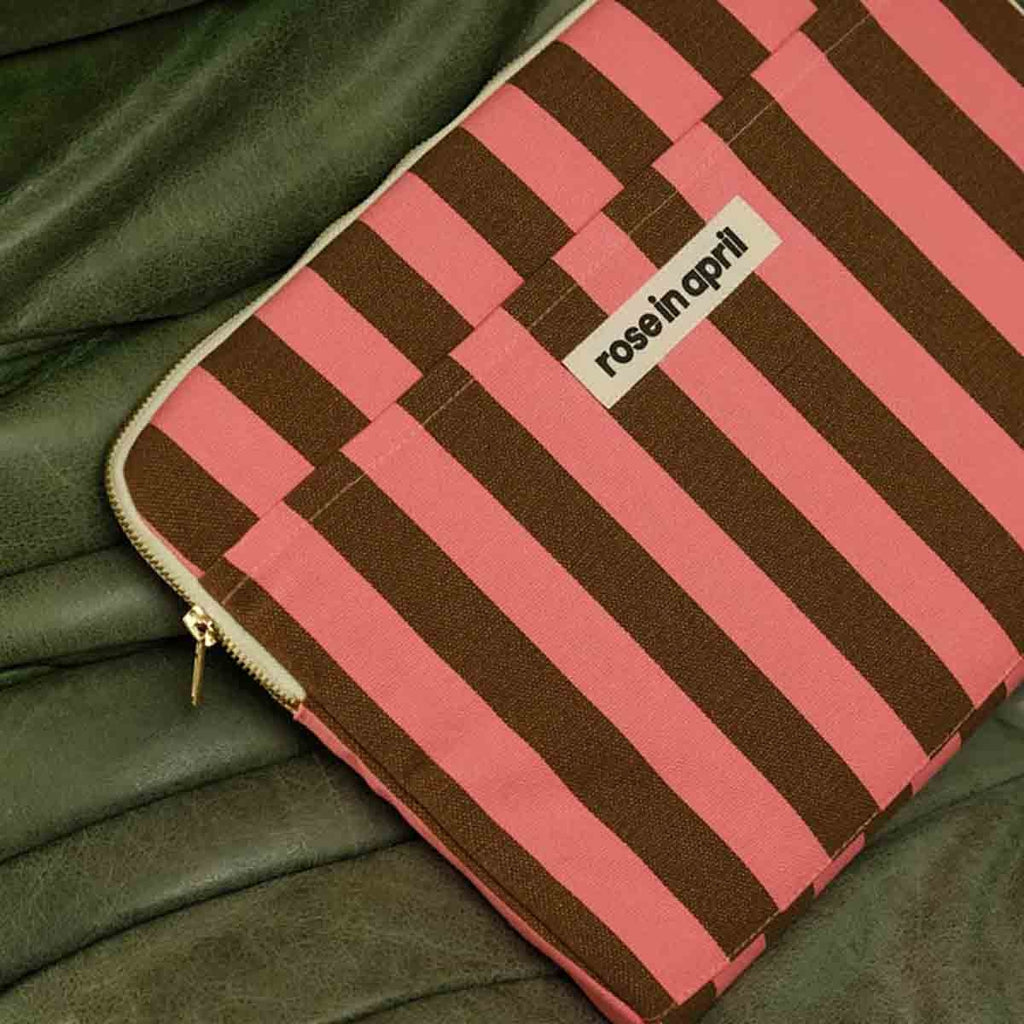 POCHETTE ORDINATEUR PINK/OLIVE